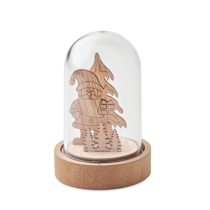 ROVANI Farba dreva – vianočná LED ozdoba s potlačou | Predmety.sk