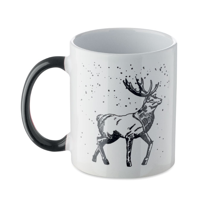 FESTIMUG Čierna – vianočný keramický hrnček 300 ml s potlačou | Predmety.sk