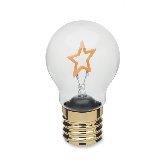 LUMIGLOW Žlutá – dekorativní LED žárovka s potlačou | Predmety.sk