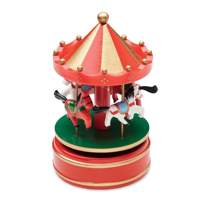 WHIRLY Vícebarevné – mini hrací skříňka, kolotoč s potlačou | Predmety.sk