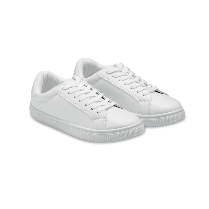 BLANCOS Biela – tenisky v PU 40 s potlačou | Predmety.sk