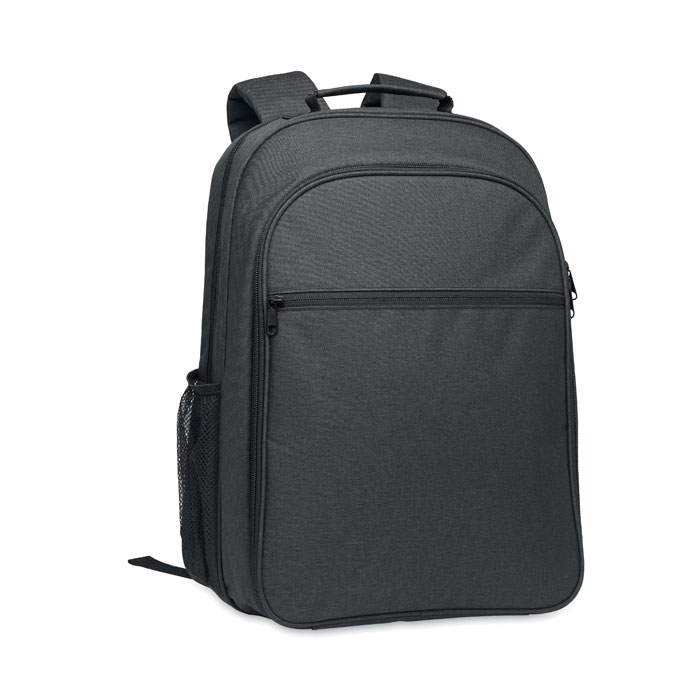 COOLPACK Čierna – chladiaci batoh vyrobený z 300D RPET s potlačou | Predmety.sk