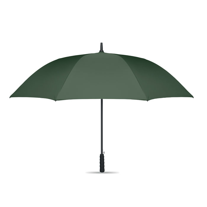 LLUVIA Zelená – 27-palcový vetru odolný dáždnik s potlačou | Predmety.sk