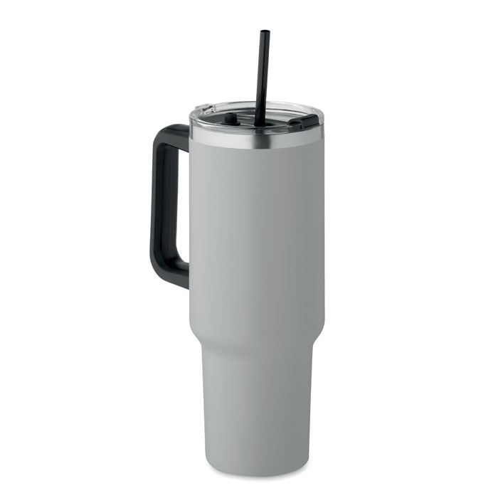 SUM Šedá – dvojstenný hrnček s objemom 1200 ml s potlačou | Predmety.sk