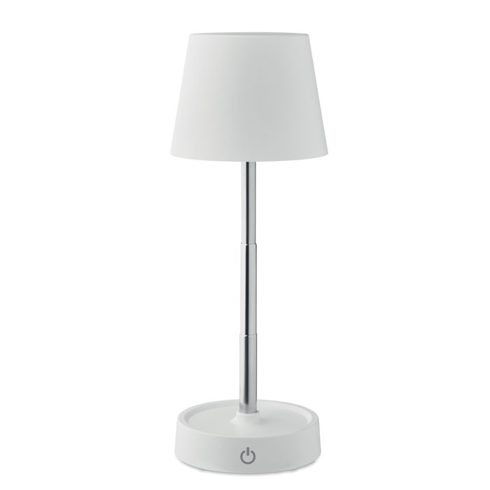 TAPLAMB Biela – nabíjateľná stolová lampa USB s potlačou | Predmety.sk