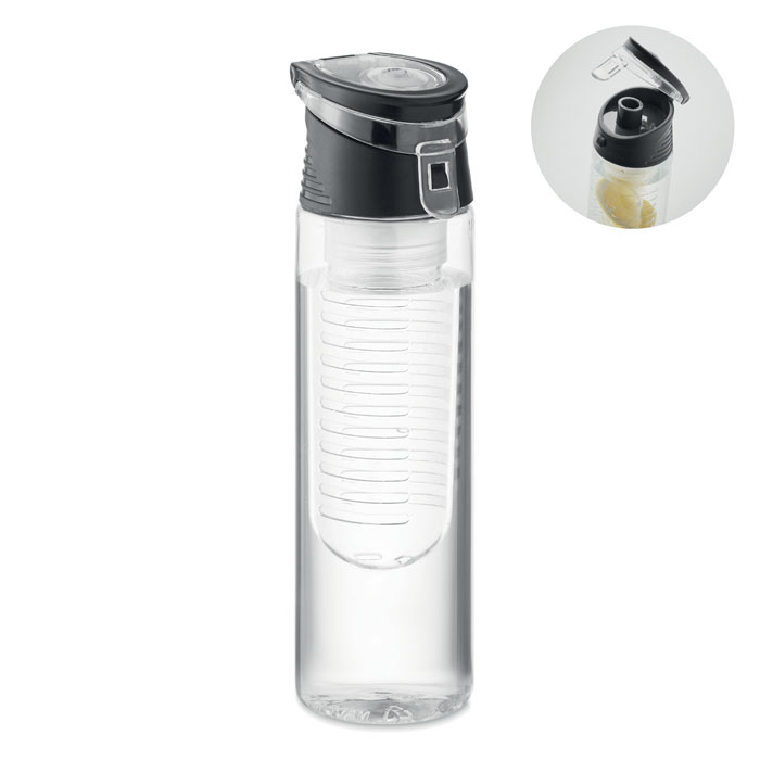 SPORTTLE Čierna – fľaša RPET 500 ml s potlačou | Predmety.sk