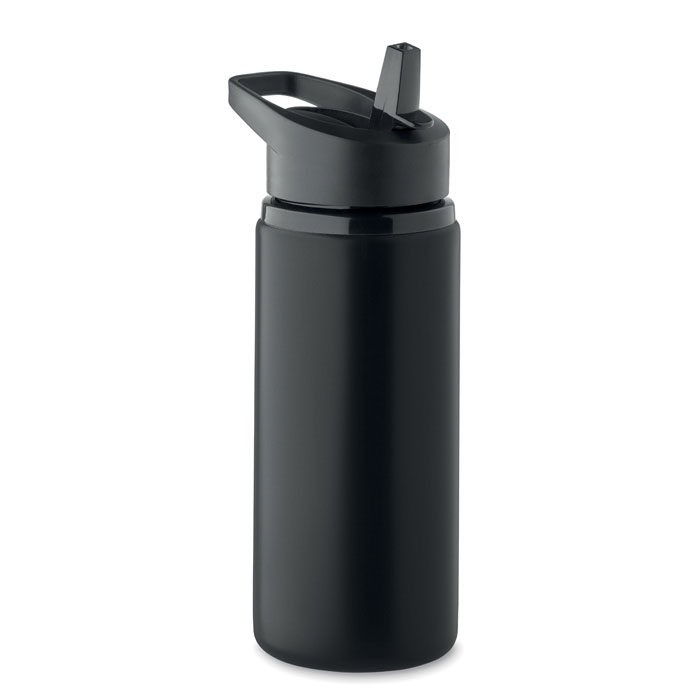 SPOT Čierna – jednostenná fľaša 500 ml s potlačou | Predmety.sk