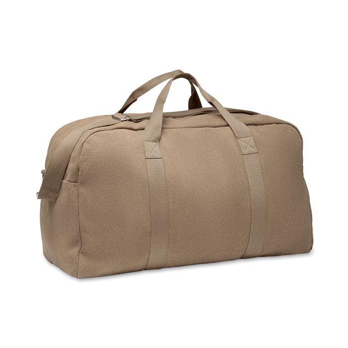 DUFFAS FARBA Khaki – cestovná taška 450g s potlačou | Predmety.sk
