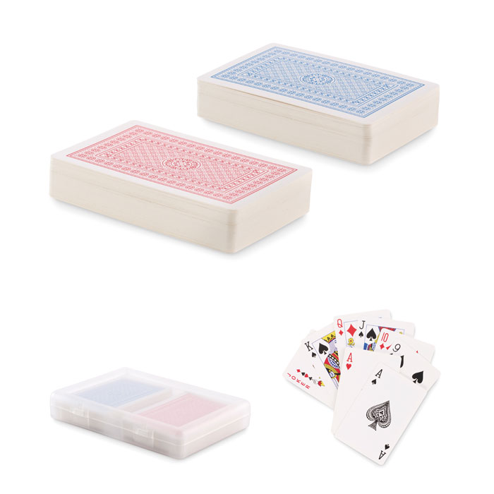 PLAYCARD Transparentné – sada klasických hracích kariet s potlačou | Predmety.sk