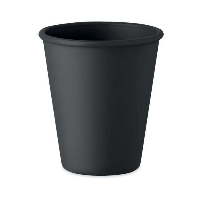 CUPFUL Čierna – jednostenný pohár z PLA s potlačou | Predmety.sk