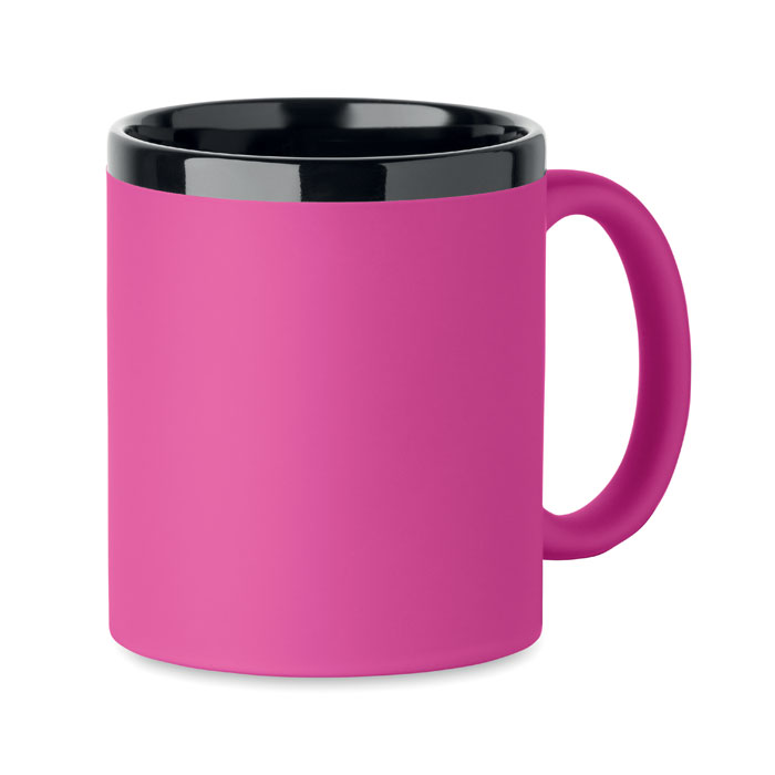 RUBY Fuksia – keramický laserový hrnček 300 ml s potlačou | Predmety.sk
