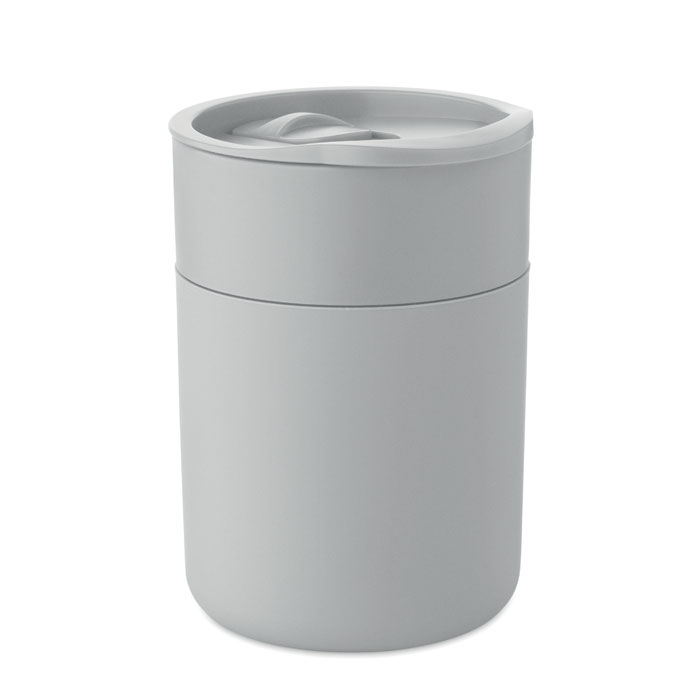 GOBLET Sivá – hrnček z PP, 330 ml s potlačou | Predmety.sk