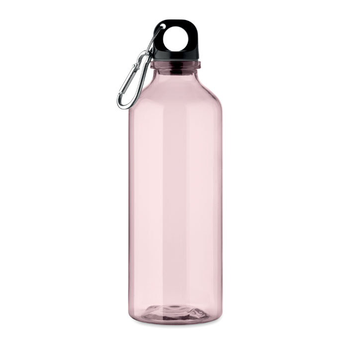 MOSS RE500 Priehľadná ružová – fľaša RPET 500 ml s potlačou | Predmety.sk