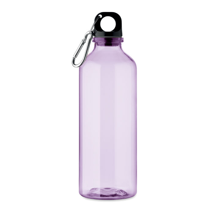 MOSS RE500 Priehľadná fialová – fľaša RPET 500 ml s potlačou | Predmety.sk
