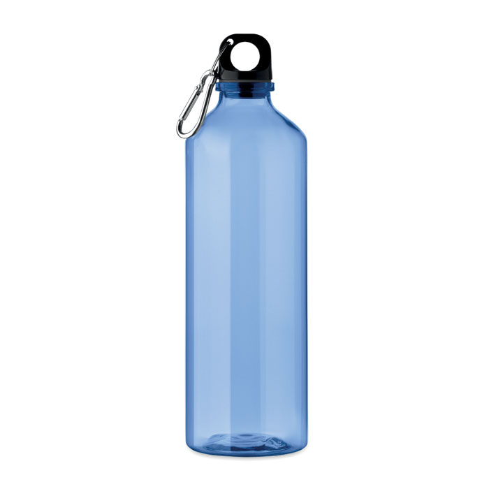 MOSS RE750 Transparentná modrá – rPET 750 ml fľaša s potlačou | Predmety.sk