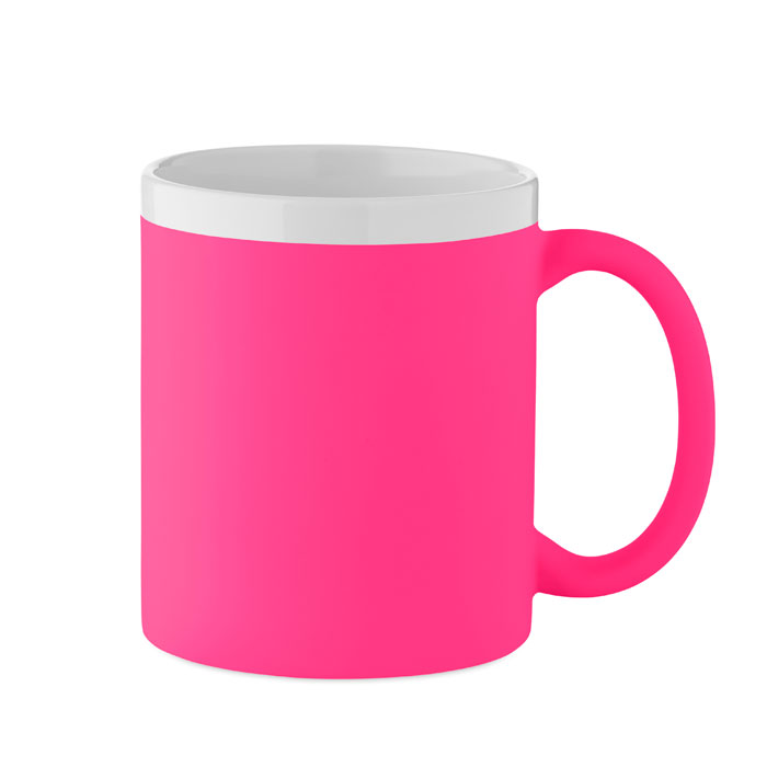 MUGIVA Neónová fuksia – keramický hrnček 300 ml s potlačou | Predmety.sk