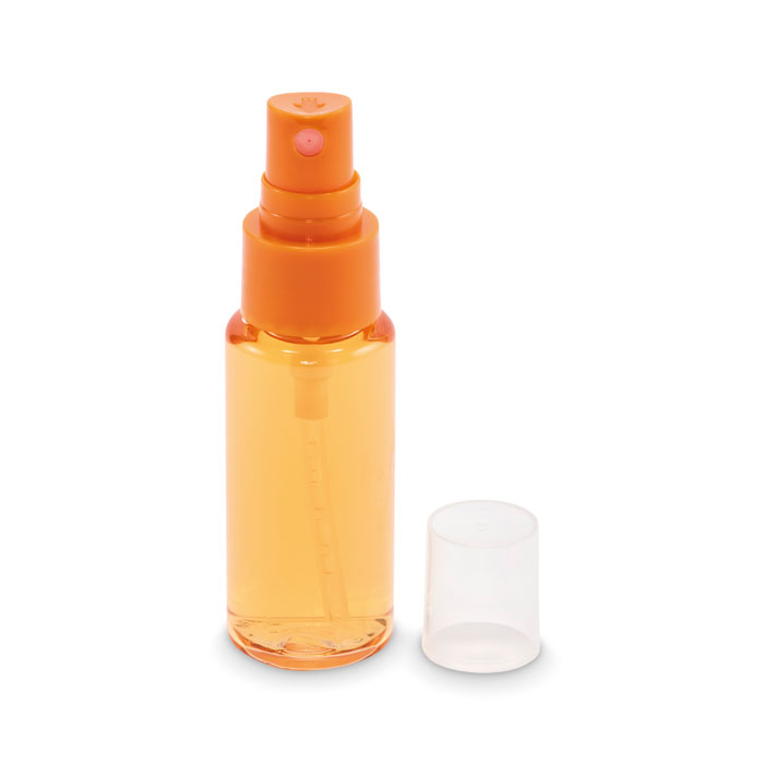 MIST Priehľadná oranžová – telová hmla v spreji 30ml s potlačou | Predmety.sk