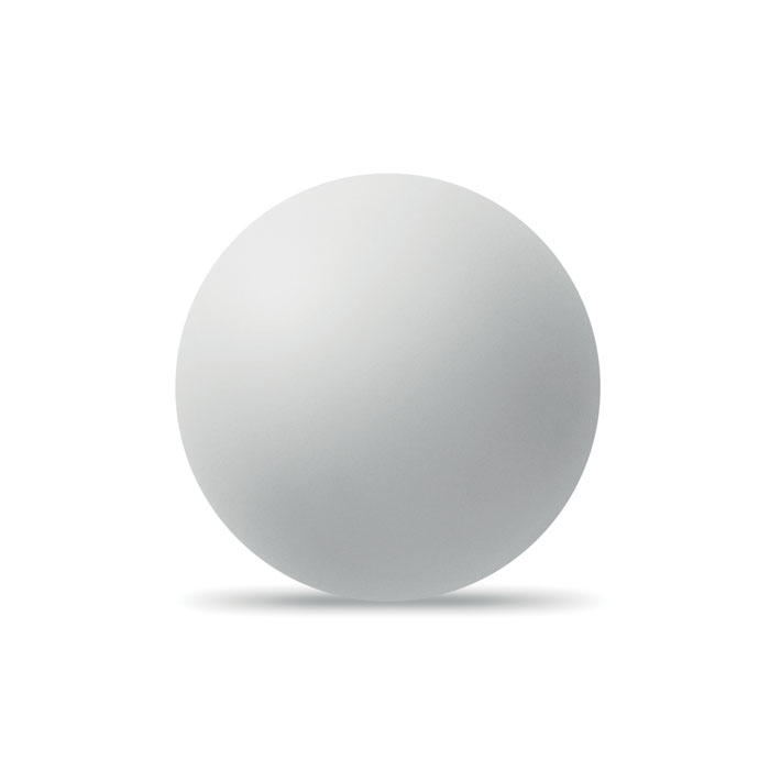 FUNBALL Biela – gumená skákacia lopta s potlačou | Predmety.sk