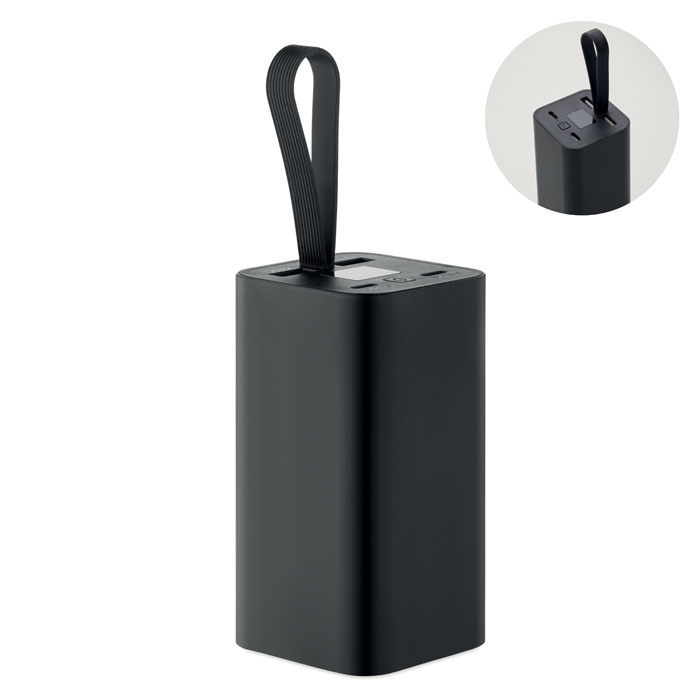 VOIMA Čierna – powerbank 20.000 mAh s potlačou | Predmety.sk