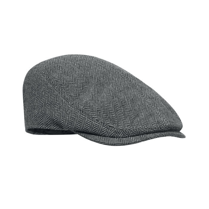 BLIND PEAK Šedá – bekovka Newsboy 335g s potlačou | Predmety.sk