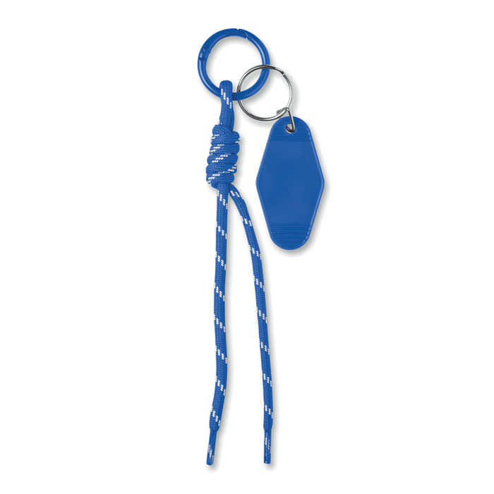 KEYBRAID Královská Modř – klíčenka z pleteného lanka s potlačou | Predmety.sk