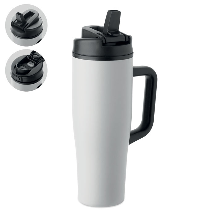 ATLANTA Bílá – termohrnek 900 ml s potlačou | Predmety.sk