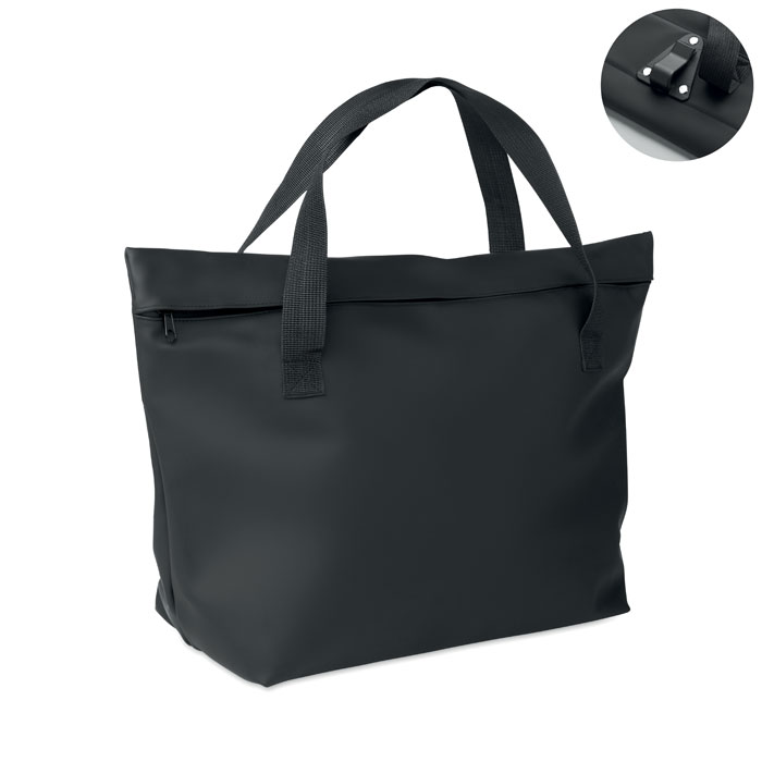 RIDE TOTE BAG Černá – nákupní taška na kolO, 10L s potlačou | Predmety.sk