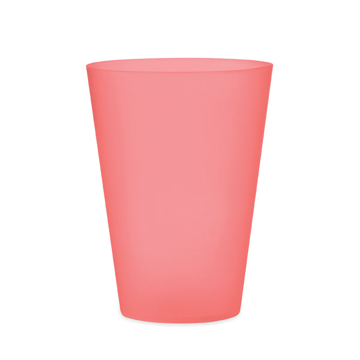FESTA Priehľadná červená – festivalový pohár 300 ml s potlačou | Predmety.sk