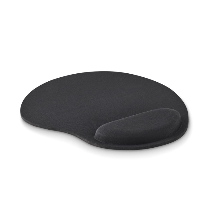 ERGOPAD Čierna – ergonomická podložka pod myš s potlačou | Predmety.sk