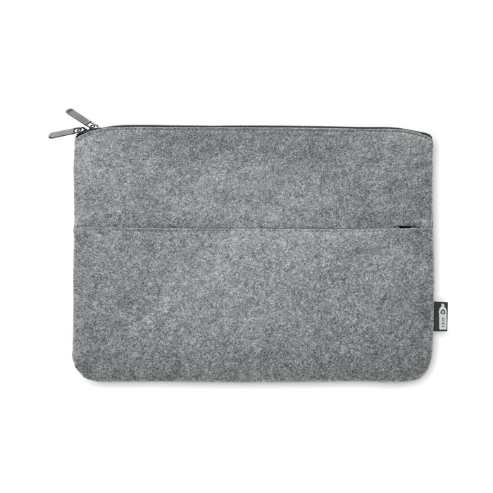 TOPLO Sivá – taška na notebook z plsti RPET s potlačou | Predmety.sk