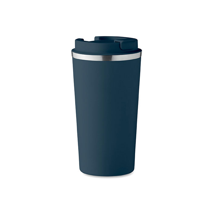 BRACE + Francúzska námornícka modrá – dvojstenný pohár 510 ml s potlačou | Predmety.sk