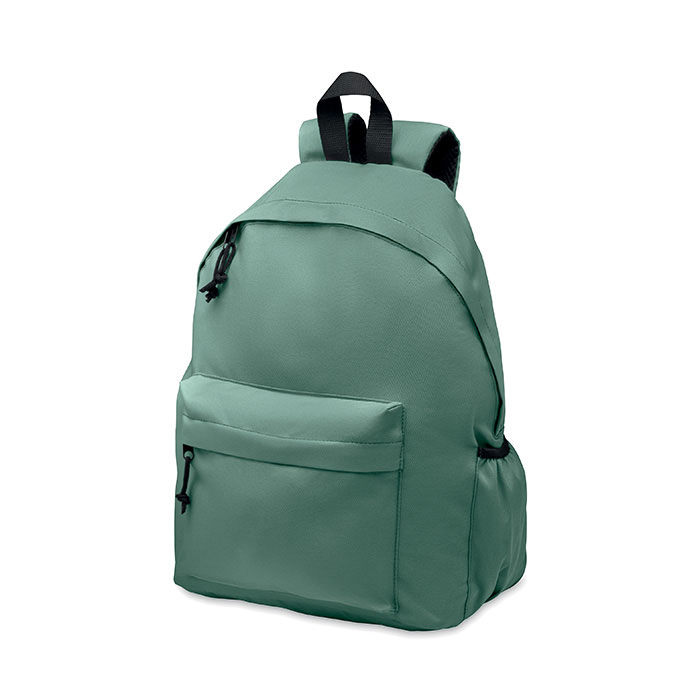BAPAL+ Tmavo zelená – 600D polyester RPET batoh s potlačou | Predmety.sk