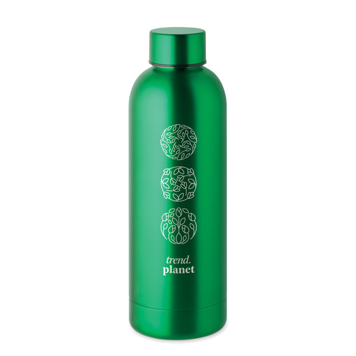 ATHENA Zelená – dvojstenná fľaša 500 ml s potlačou | Predmety.sk
