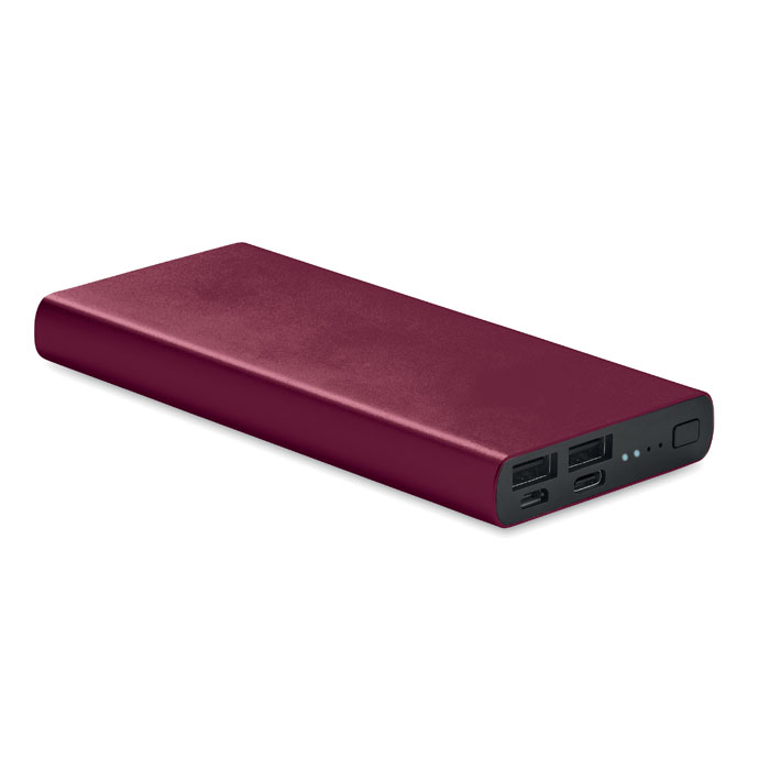 POWERFLAT 10C Víno – powerbank 10000 mAh s potlačou | Predmety.sk