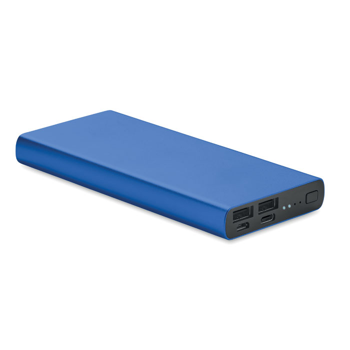 POWERFLAT 10C Kráľovská modrá – powerbank 10000 mAh s potlačou | Predmety.sk