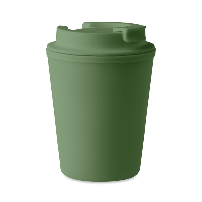 TRIDUS Tmavo zelená – pP pohár, 300 ml s potlačou | Predmety.sk