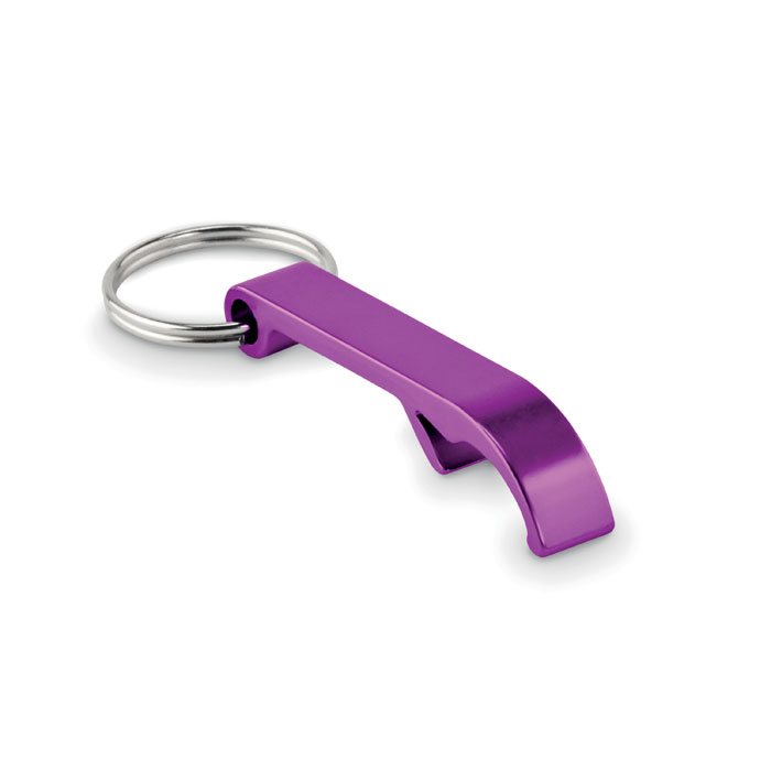 OVIKEY Violet – recyklovaný hliníkový prívesok na kľúče s potlačou | Predmety.sk