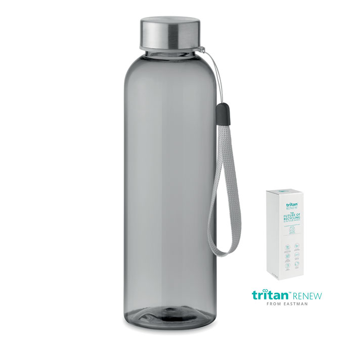 SEA Priehľadná sivá – tritan Renew™ 500 ml fľaša s potlačou | Predmety.sk