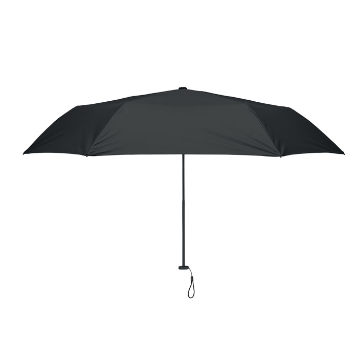 MINIBRELLA Čierna – ultraľahký skladací dáždnik s potlačou | Predmety.sk