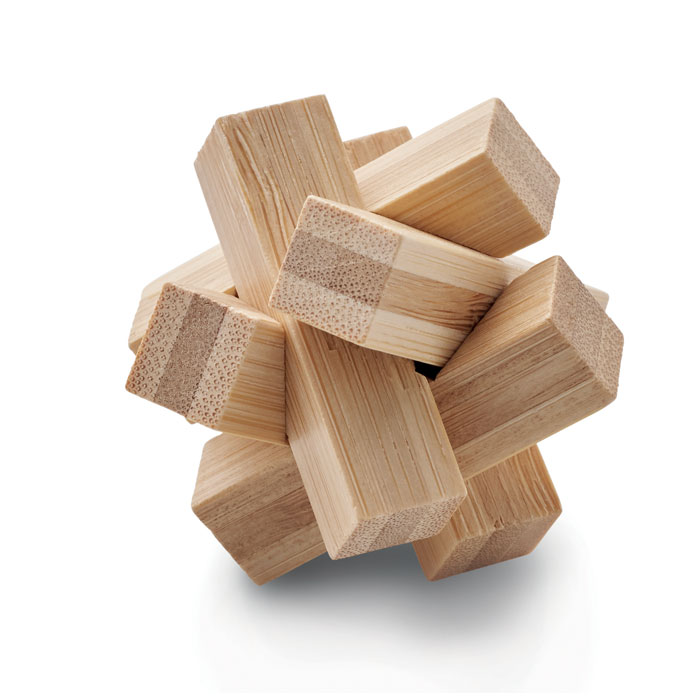 CUBENATS Farba dreva – bambusové puzzle s potlačou | Predmety.sk
