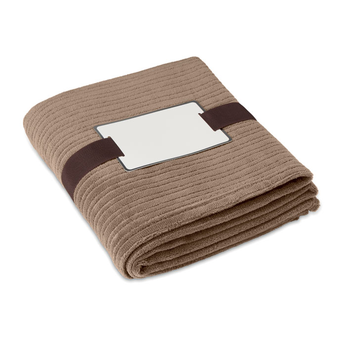CAP CODE Khaki – fleecová deka s potlačou | Predmety.sk