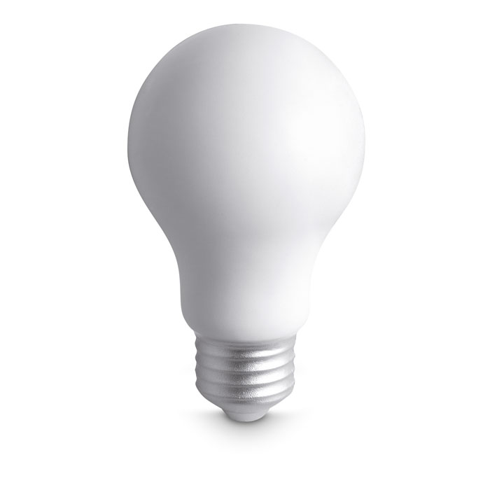 LIGHT Biela – antistresová žiarovka s potlačou | Predmety.sk
