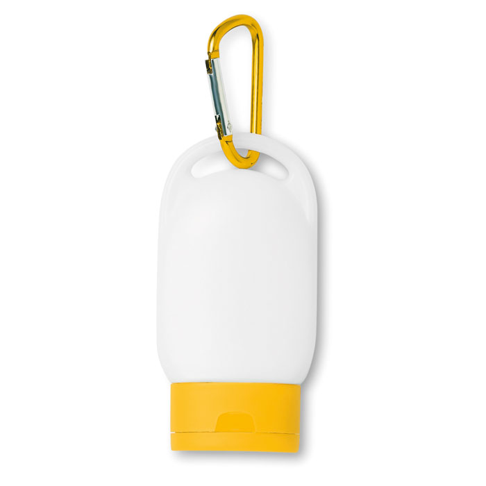 SUNCARE Žltá – 30 ml opaľovacieho krému s potlačou | Predmety.sk