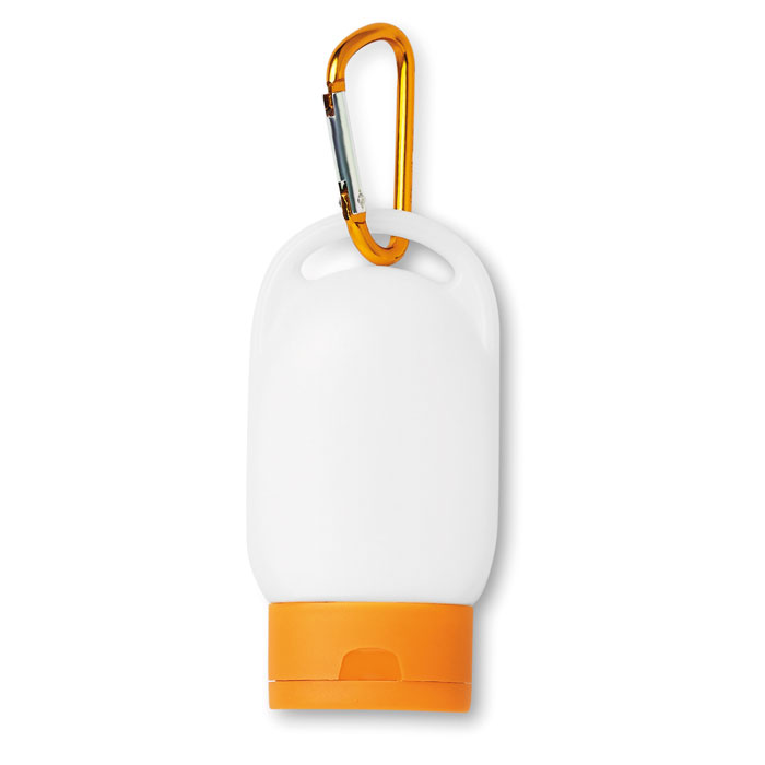 SUNCARE Oranžová – 30 ml opaľovacieho krému s potlačou | Predmety.sk