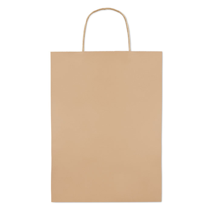 PAPIER VEĽKÝ Béžová – veľké vrecko 150 gr/m² s potlačou | Predmety.sk