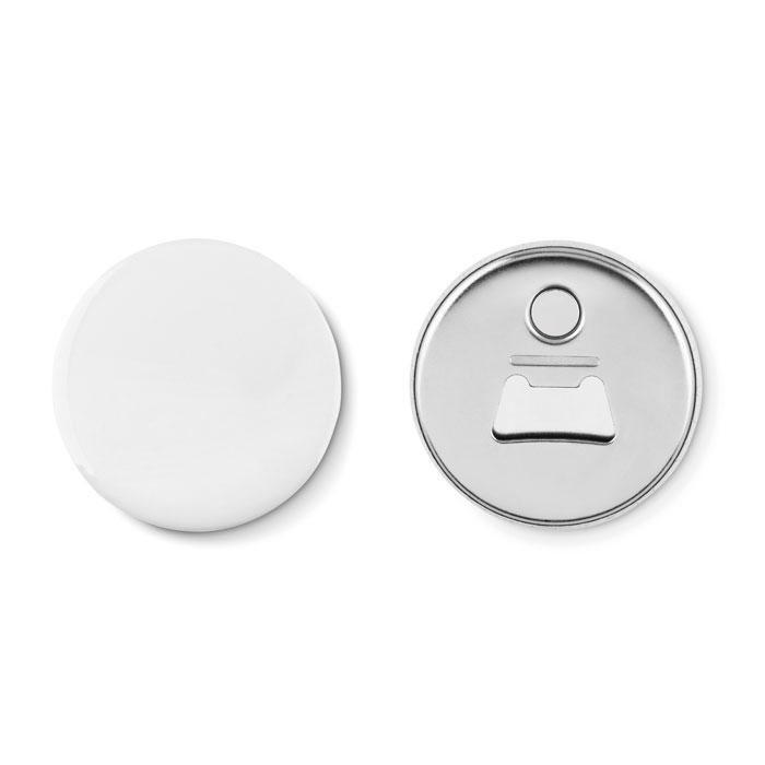 PIN OPENER Matná strieborná – otvárač s magnetom s potlačou | Predmety.sk
