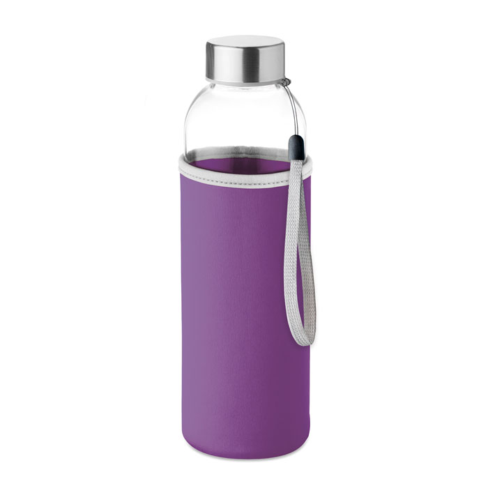 UTAH GLASS Violet – sklenená fľaša 500 ml s potlačou | Predmety.sk
