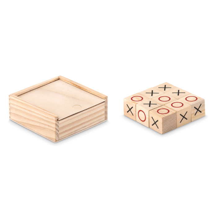 TIC TAC TOE Farba dreva – tic tac toe s potlačou | Predmety.sk