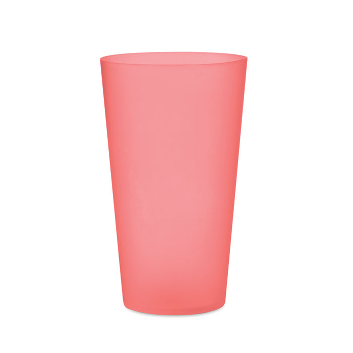 FESTA LARGE Priehľadná červená – hrnček na podujatie 500ml s potlačou | Predmety.sk