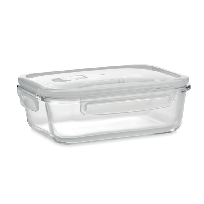 PRAGA LUNCHBOX Transparentné – dóza na potraviny zo skla s potlačou | Predmety.sk